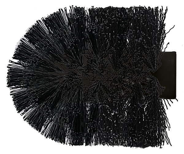 Kleine Wolke Groove perie de toaletă stativ maro 8091314856