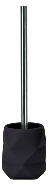 Kleine Wolke Crackle perie de toaletă stativ negru 8430926856
