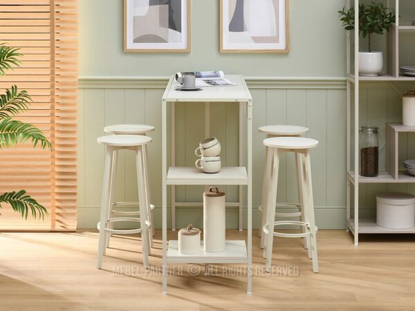 Set mobilier bar Ejemplares (crem). Promo -21%. 1137364