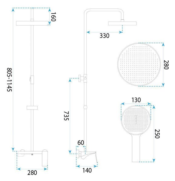 Set dus Rea Vision Titan