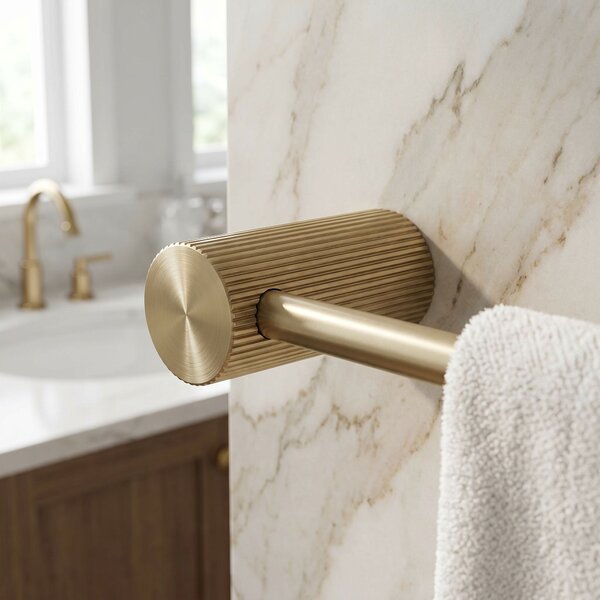 Cuier de baie 64101 SOLO Brush Gold