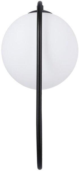 Candellux Cordel lampă de perete 1x28 W alb-negru 21-10179