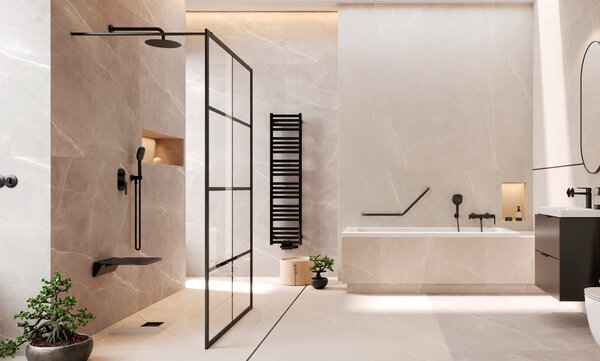 Excellent Horos calorifer de baie scară 146x35 cm alb GREX.HO146.35.WH