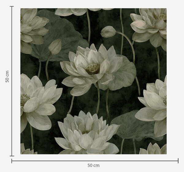 Tapet Lotus, Tapet flori, a00420v2 : Uwalls.ro
