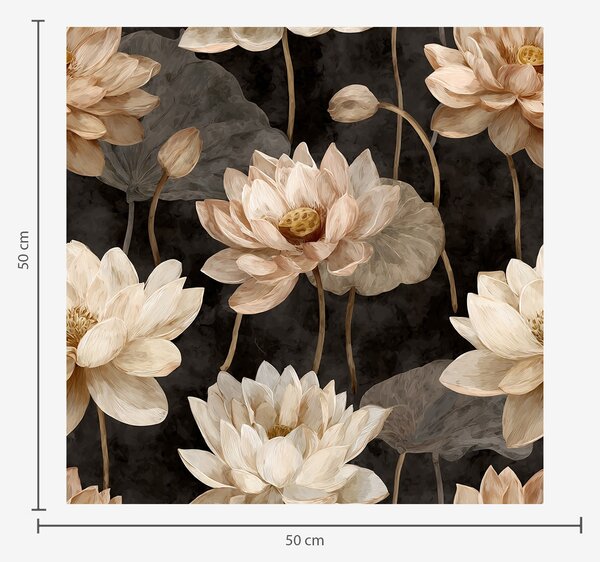 Tapet Lotus, Tapet flori, a00420 : Uwalls.ro
