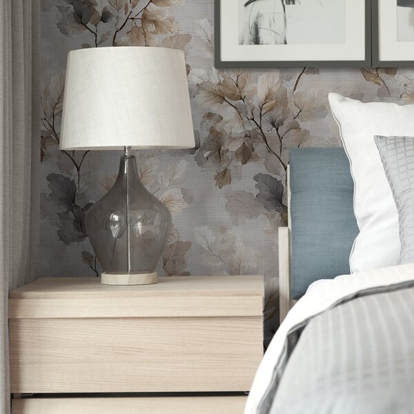 Tapet Model neutru de ramuri de acuarelă, Tapet flori, a00422 : Uwalls.ro