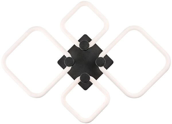 Rabalux Sotiris lampă de tavan 4x47 W alb-negru 71006