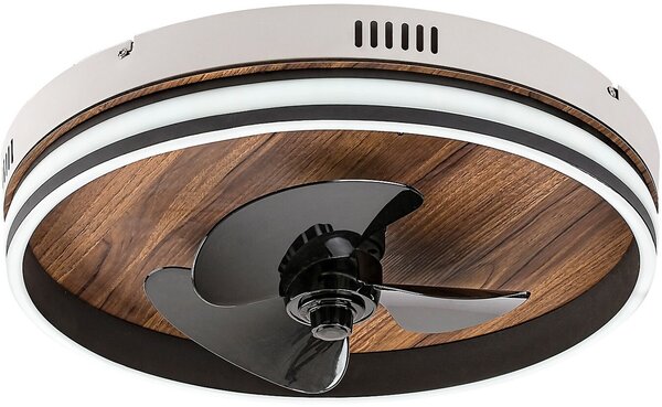 Rabalux Faustine lampă de tavan 1x30 W alb-negru-lemn 71016