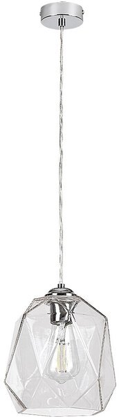 Rabalux Shivani lampă suspendată 1x40 W crom-transparent 72012