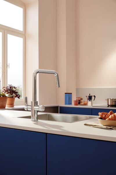 Grohe Blue set starter cu baterie bucătărie pe picior crom 30596000