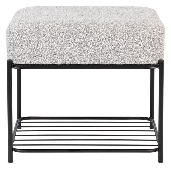 Taburet gri deschis Milou – White Label