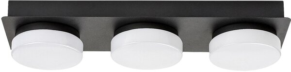 Rabalux Attichus lampă de tavan 3x6 W alb-negru 75003