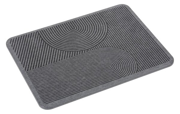 Scurgător de vase gri din diatomit 40x30 cm Damon – Wenko