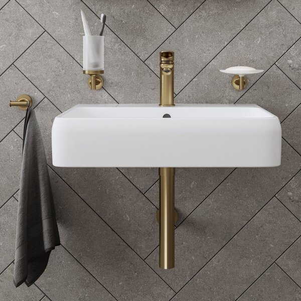 Duravit Wave baterie lavoar stativ alamă/bronz antic WA1020001004