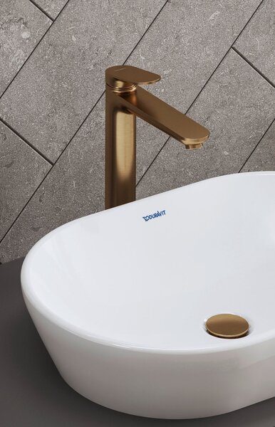 Duravit Wave baterie lavoar stativ alamă/bronz antic WA1040002004
