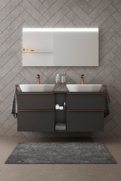 Duravit Wave baterie lavoar stativ alamă/bronz antic WA1040002004