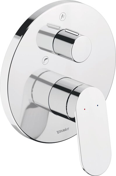 Duravit Wave baterie cadă-duș ascuns crom WA5210012010