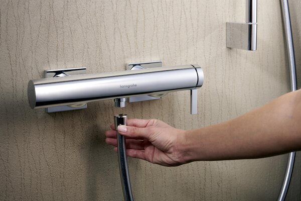 Hansgrohe Tecturis E baterie de duș perete crom 73620000