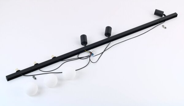 Spot VOX 3xG9/8W/230V + 3xGU10/10W negru