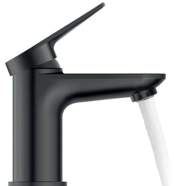 Duravit Wave baterie lavoar stativ negru WA1010002046