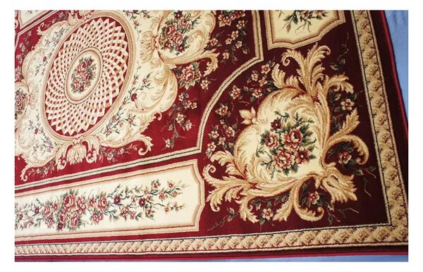 Covor Clasic Lotus 531 Grena Selectează mărime: 100 X 200