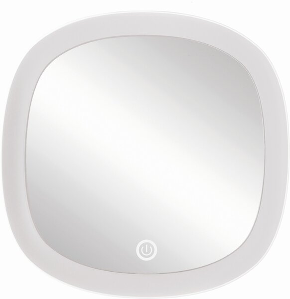 Kleine Wolke LED Mirror oglindă cosmetică 21.5x21.5 cm rotunde cu iluminare alb 8098100886