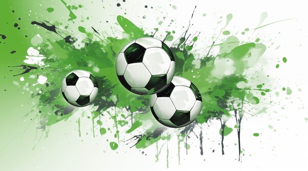Tapet Mingi de fotbal, Fototapet pentru camera unui adolescent, Fototapet Fotbal, w04373v1 : Uwalls.ro