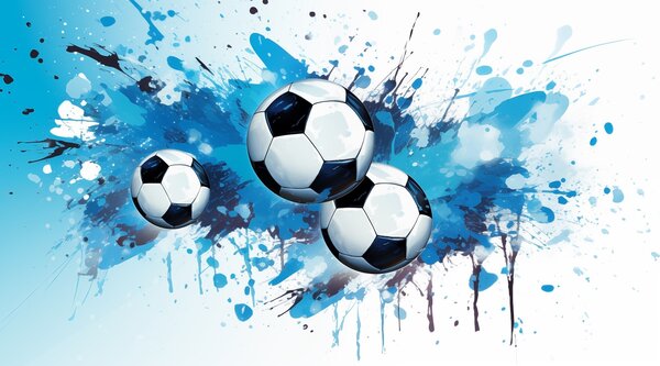 Tapet Mingi de fotbal, Fototapet pentru camera unui adolescent, Fototapet Fotbal, w04373 : Uwalls.ro
