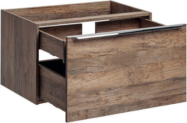 Comad Sante Fe Oak dulap 80x45.6x46 cm sub chiuveta pe perete stejar SANTA FE OAK 82-80-A-2S