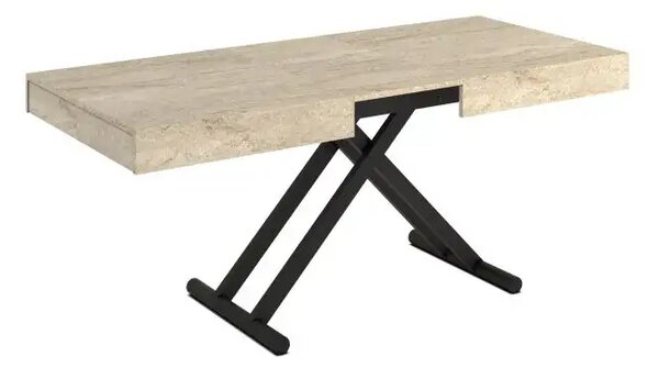 Masuta de cafea/living extensibila multifunctionala Travertin,Elton