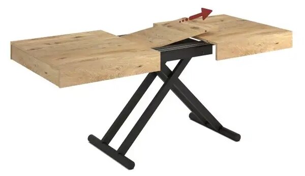 Masuta de cafea/living extensibila multifunctionala Stejar,Elton