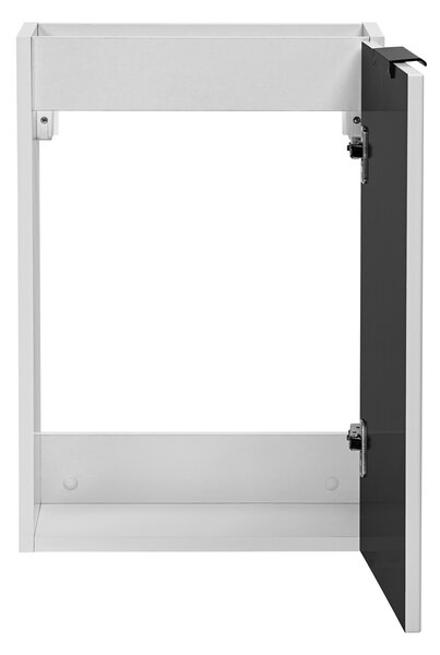 Comad Adel White dulap 40x22x57 cm sub chiuveta pe perete alb ADEL WHITE 82-40-B-1D