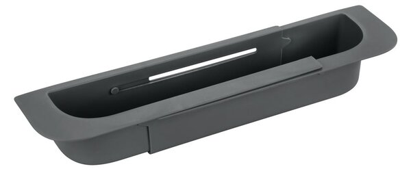 Scurgător telescopic pentru chiuvetă gri din plastic 49,5x8,5 cm Fino – Wenko