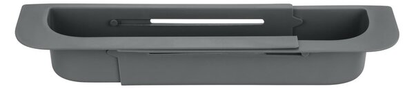 Scurgător telescopic pentru chiuvetă gri din plastic 49,5x8,5 cm Fino – Wenko