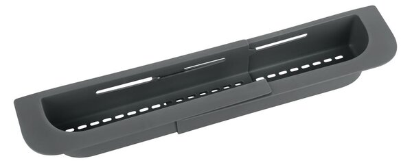 Scurgător telescopic pentru chiuvetă gri din plastic 49,5x8,5 cm Fino – Wenko