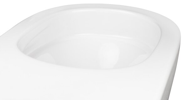 Hagser Beno vas wc cu capac soft-close agăţat fără margine alb HGR13000042