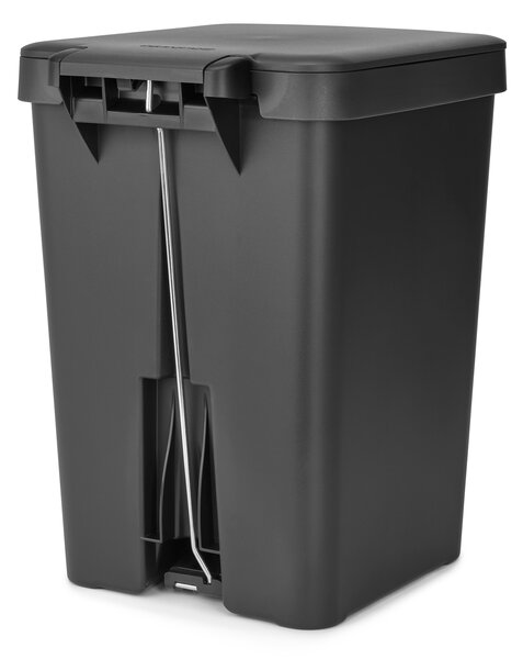 Brabantia StepUp recipient pentru resturi 25 l negru-gri 800269
