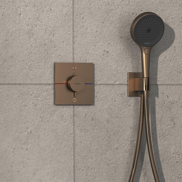 Hansgrohe ShowerSelect Comfort E baterie cadă-duș ascuns cu termostat || 15572140