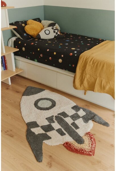 Covor de joacă pentru copii, din bumbac 85x135 cm Rocket – Lorena Canals