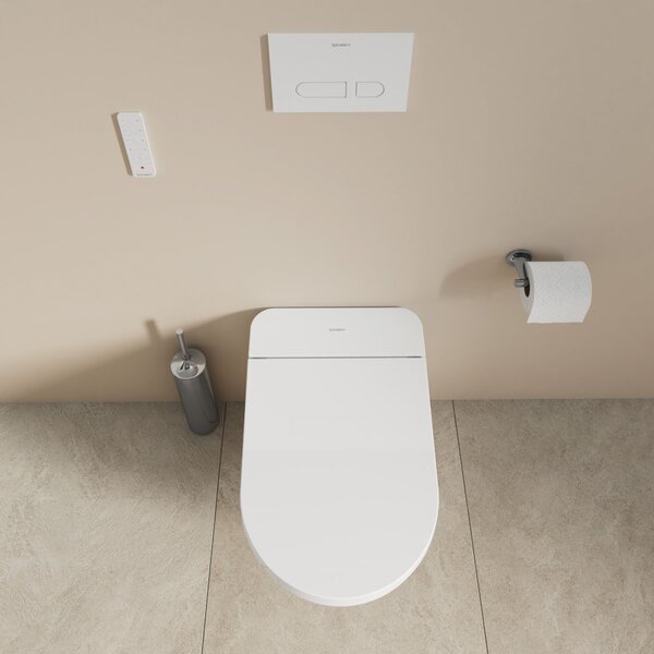 Duravit SensoWash D-Neo toaletă cu spălare agăţat fără margine alb 654000012004300