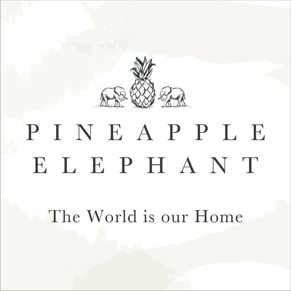 Draperii maro 2 buc. 117x229 cm Suri Geo – Pineapple Elephant