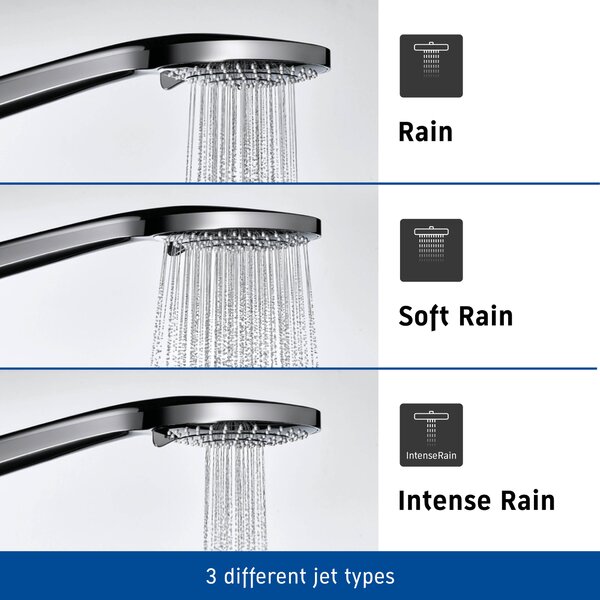 Duravit duș de mână negru UV0652015046