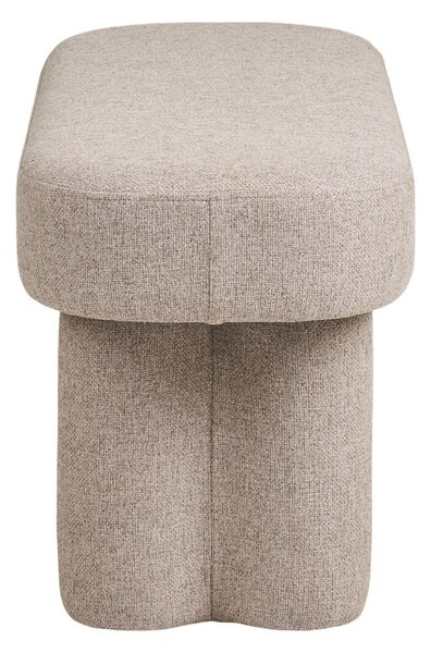 Bancă, culoare nisip, design elegant