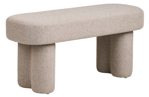Bancă, culoare nisip, design elegant