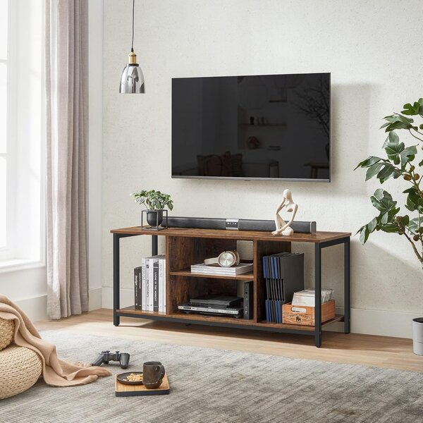 Comoda TV, Vasagle, Maro, 120 x 40 x 50 cm