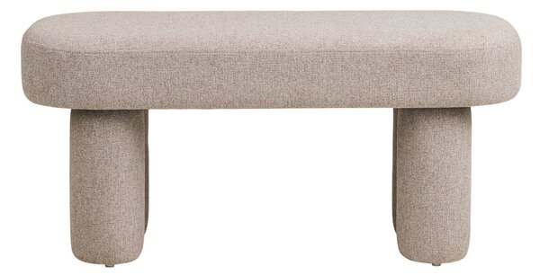Bancă, culoare nisip, design elegant