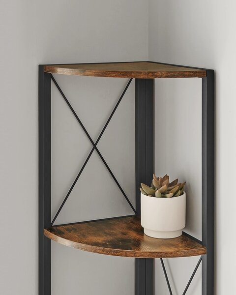 Biblioteca pe colt Vasagle Maro 30 x 30 x 160 cm