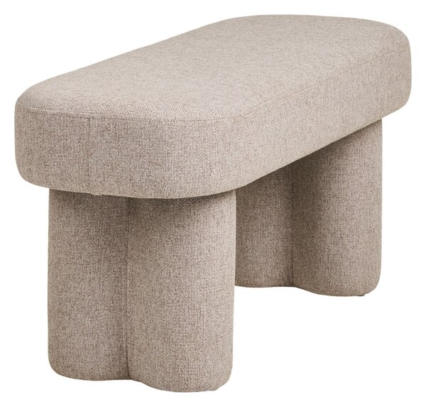 Bancă, culoare nisip, design elegant