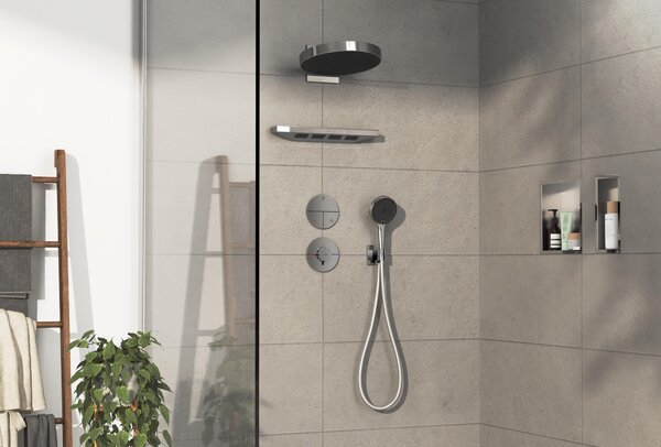 Hansgrohe ShowerSelect Comfort S baterie de duș ascuns cu termostat crom 15559000