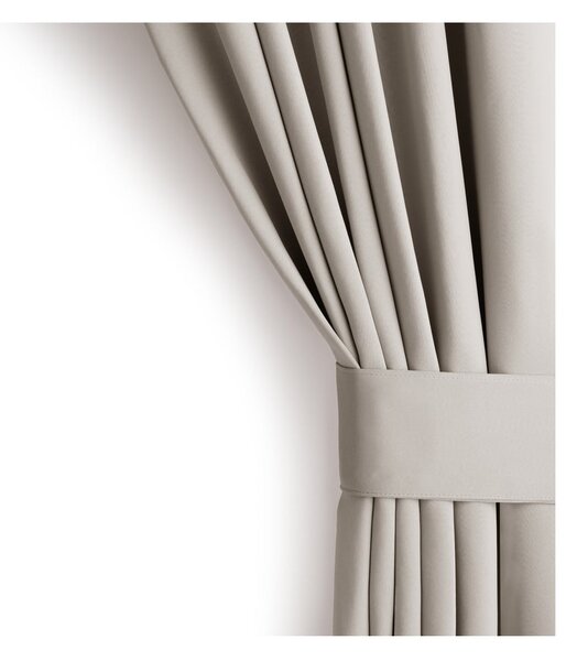 Draperie bej dimout (semi-opacă) 140x175 cm Kierra – Restilo